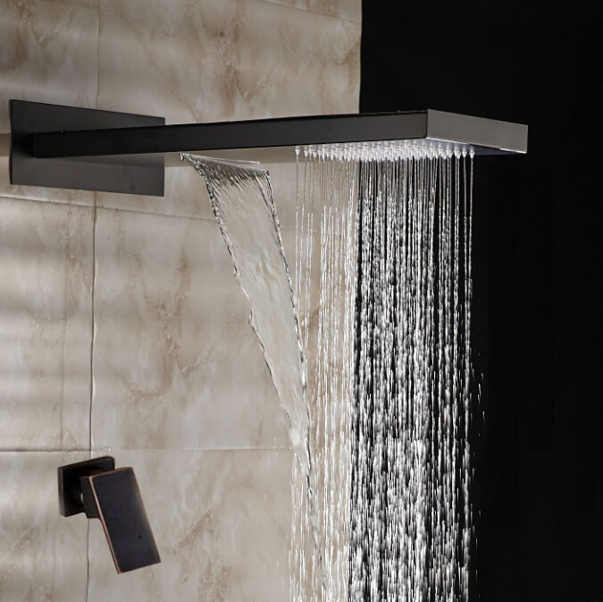 Fiego-Oil-rubbed-bronze-rainfall-shower-set